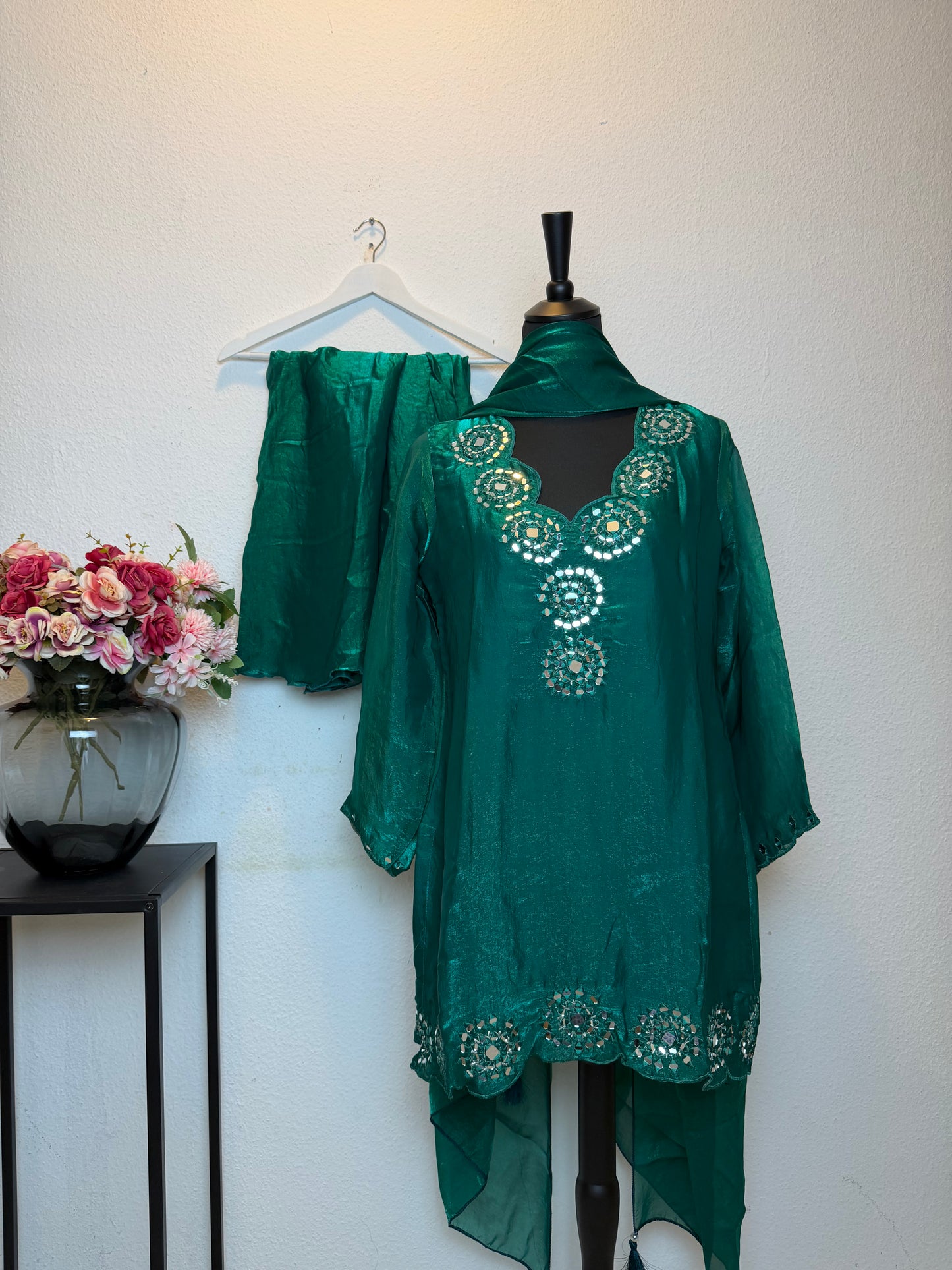 Mirror Sharara Suit